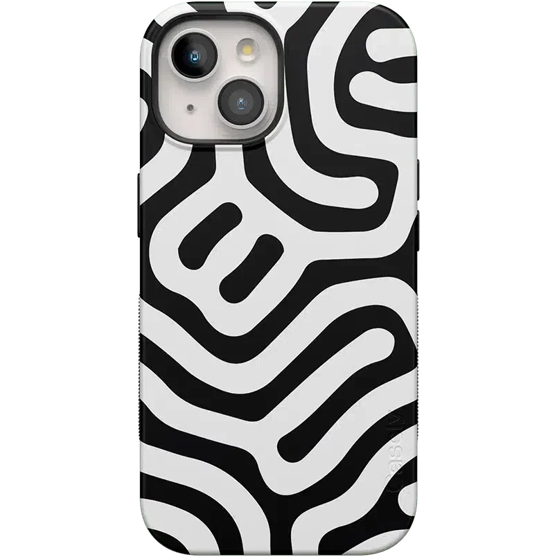 Maze | High Contrast Design Case Phone Case Casetry Bold Flex + MagSafe® iPhone 15 Plus