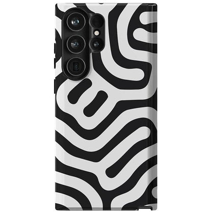 Maze | High Contrast Design Case Phone Case Casetry Essential Galaxy S23 Ultra