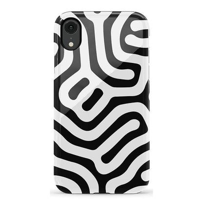 Maze | High Contrast Design Case Phone Case Casetry Essential iPhone XR