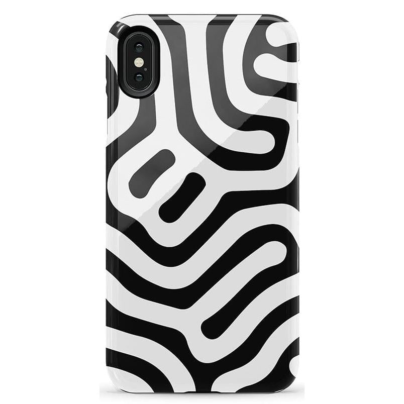 Maze | High Contrast Design Case Phone Case Casetry Essential iPhone XS Max
