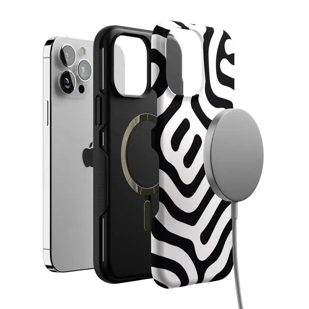 Maze | High Contrast Design Case Phone Case Casetry