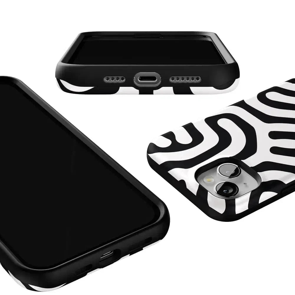 Maze | High Contrast Design Case Phone Case Casetry
