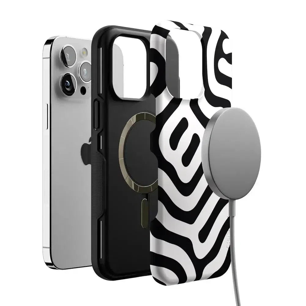 Maze | High Contrast Design Case Phone Case Casetry