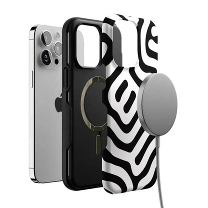 Maze | High Contrast Design Case Phone Case Casetry