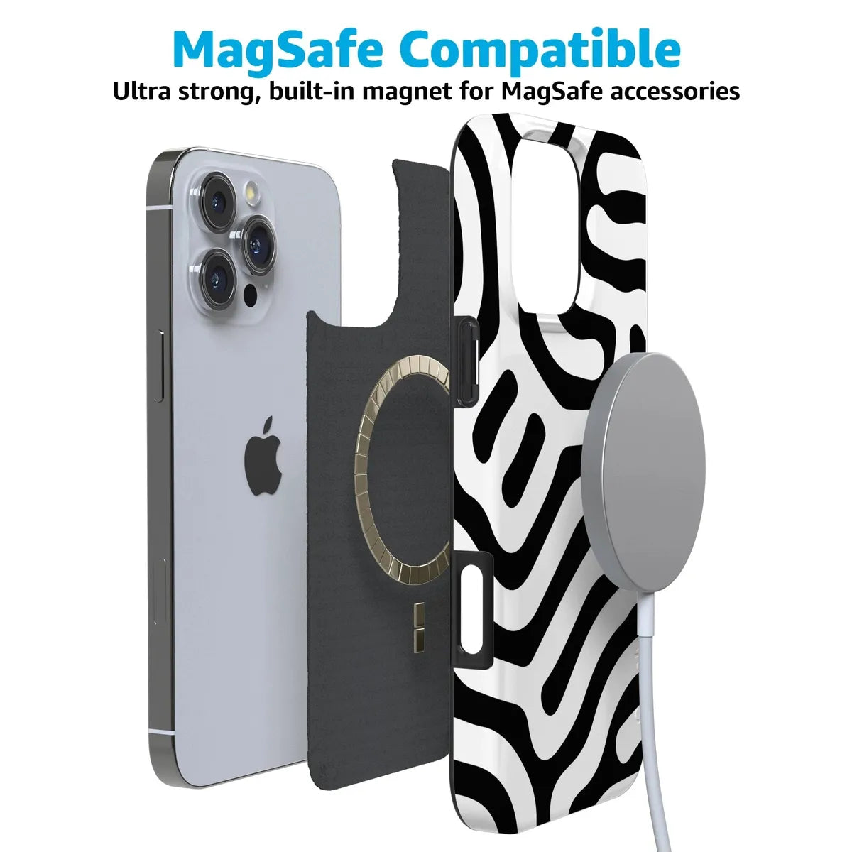 Maze | High Contrast Design Case Phone Case Casetry