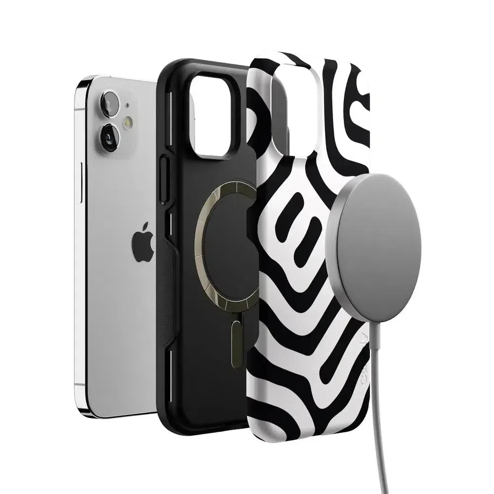 Maze | High Contrast Design Case Phone Case Casetry