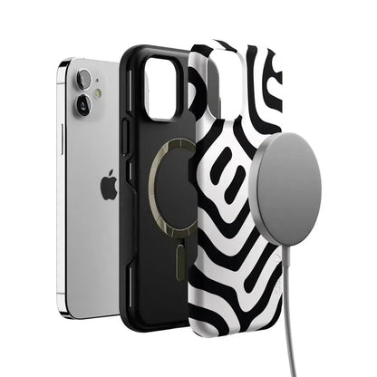 Maze | High Contrast Design Case Phone Case Casetry