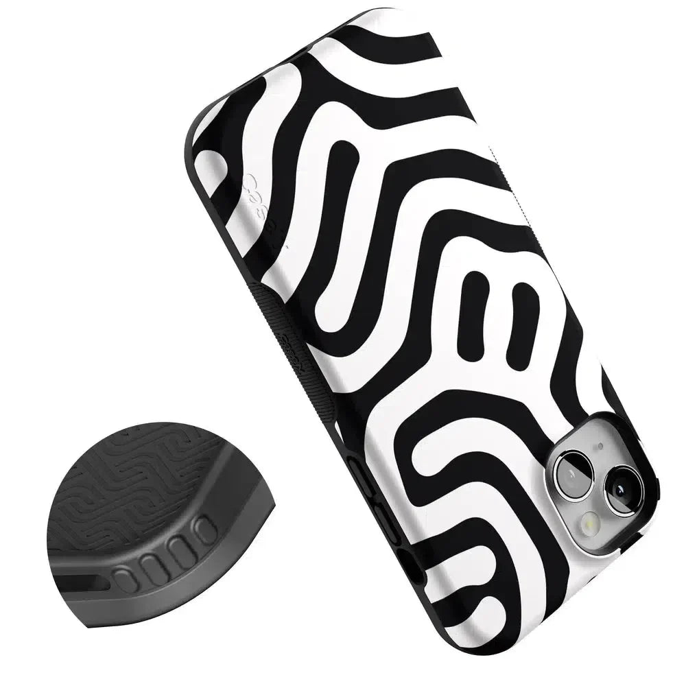 Maze | High Contrast Design Case Phone Case Casetry