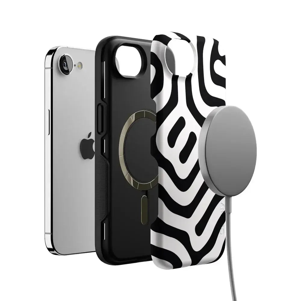 Maze | High Contrast Design Case Phone Case Casetry