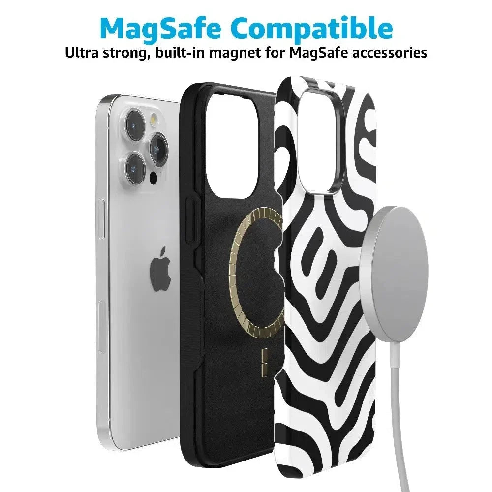 Maze | High Contrast Design Case Phone Case Casetry