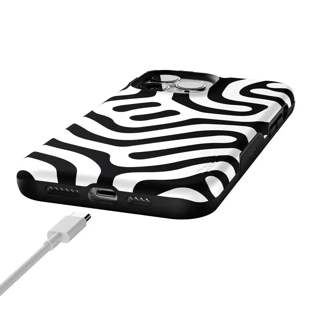 Maze | High Contrast Design Case Phone Case Casetry
