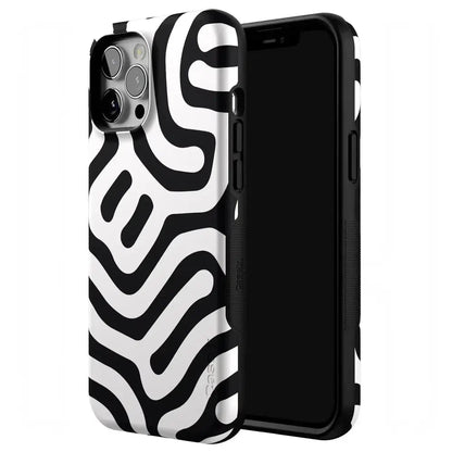 Maze | High Contrast Design Case Phone Case Casetry
