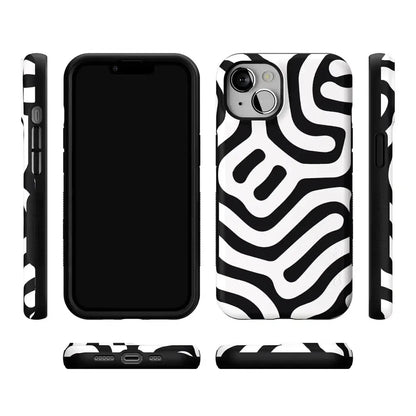 Maze | High Contrast Design Case Phone Case Casetry