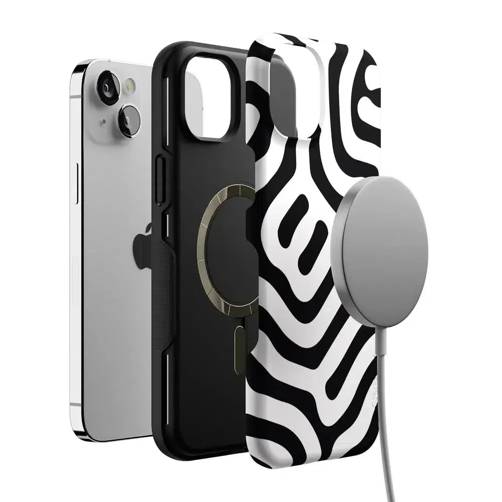 Maze | High Contrast Design Case Phone Case Casetry