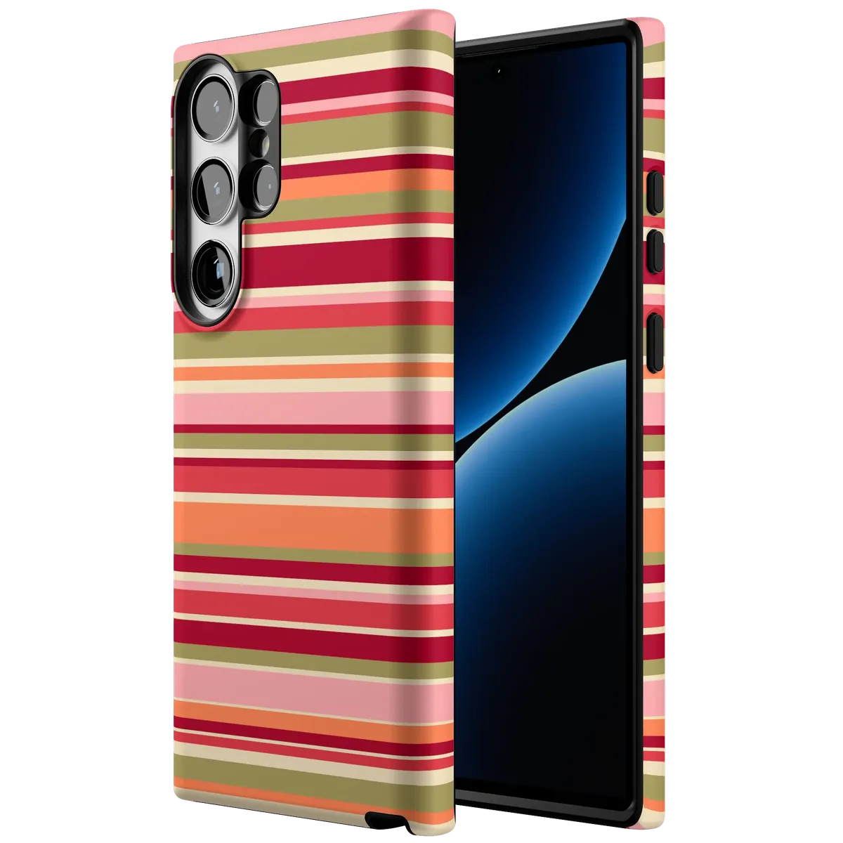 Citrus Stripes | Poolside Print Case