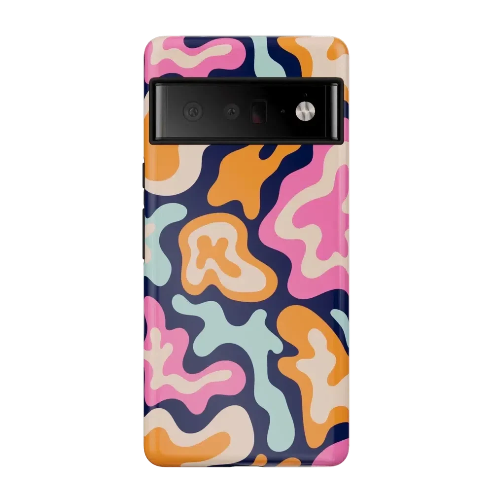 Midnight Color Splash | Abstract Retro Google Pixel Case Google Pixel Case Casetry Essential Google Pixel 6 Pro