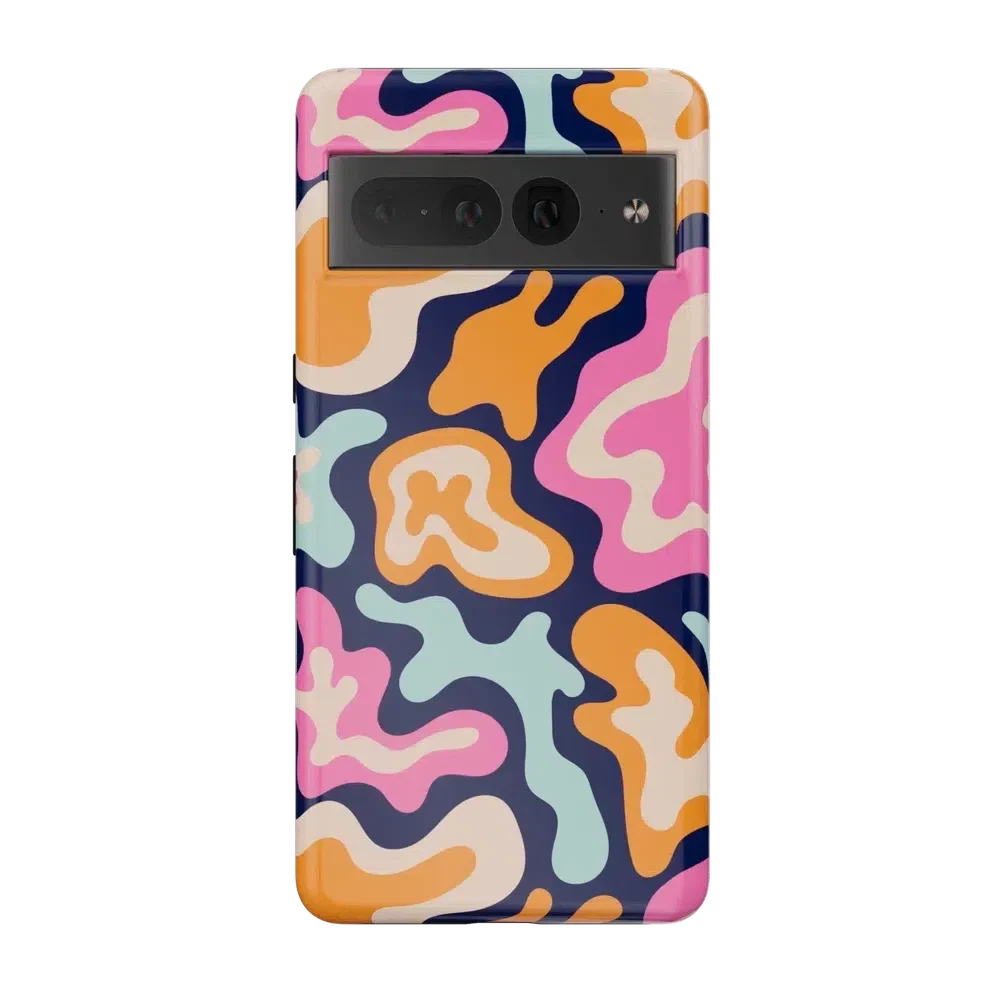 Midnight Color Splash | Abstract Retro Google Pixel Case Google Pixel Case Casetry Essential Google Pixel 7 Pro