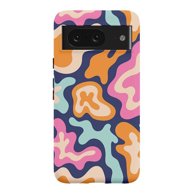 Midnight Color Splash | Abstract Retro Google Pixel Case Google Pixel Case Casetry Essential Google Pixel 8