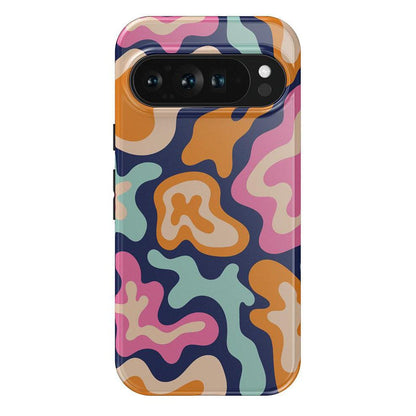 Midnight Color Splash | Abstract Retro Google Pixel Case Google Pixel Case Casetry Essential Google Pixel 9 Pro