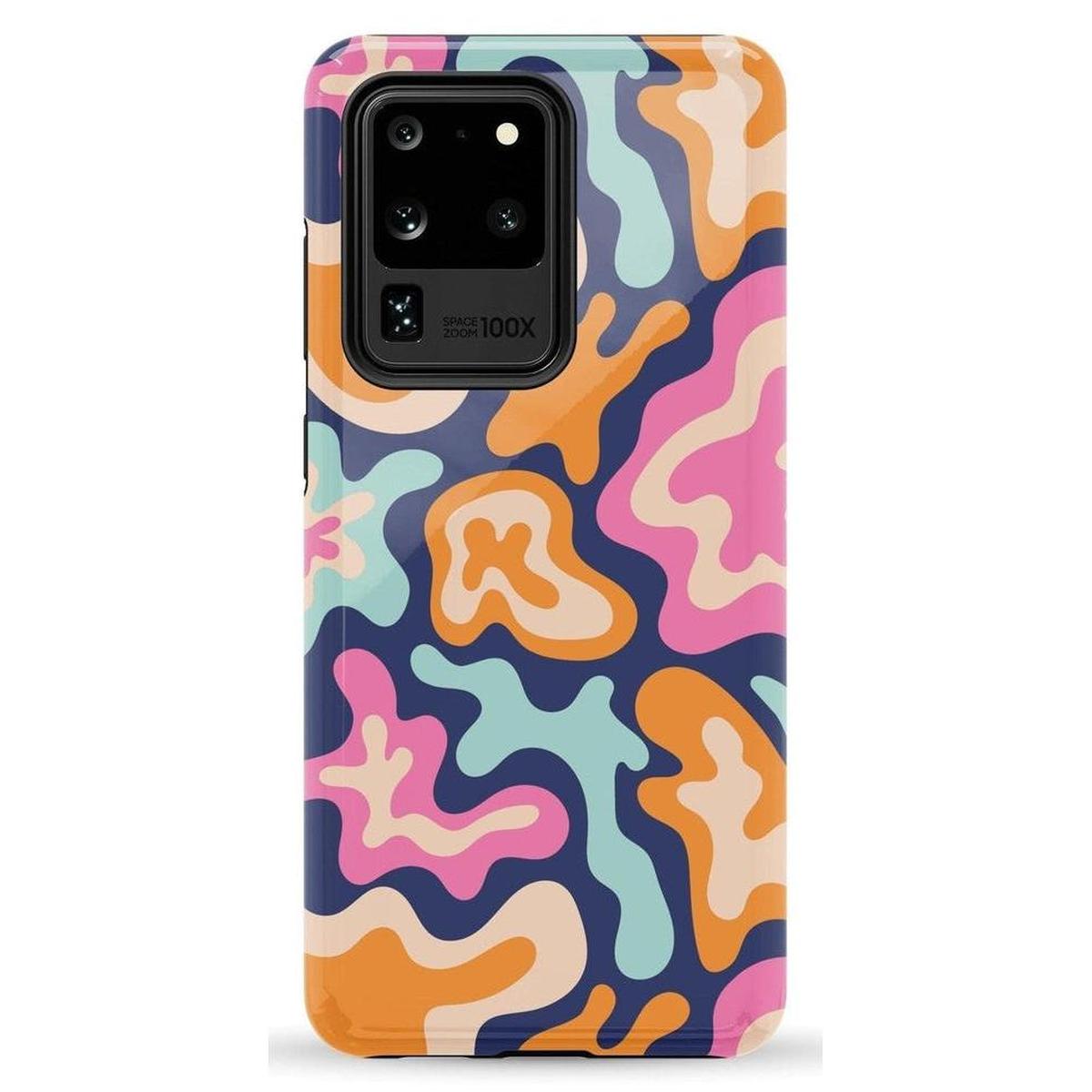 Midnight Color Splash | Abstract Retro Samsung Case Samsung Case Casetry Galaxy S20 Ultra