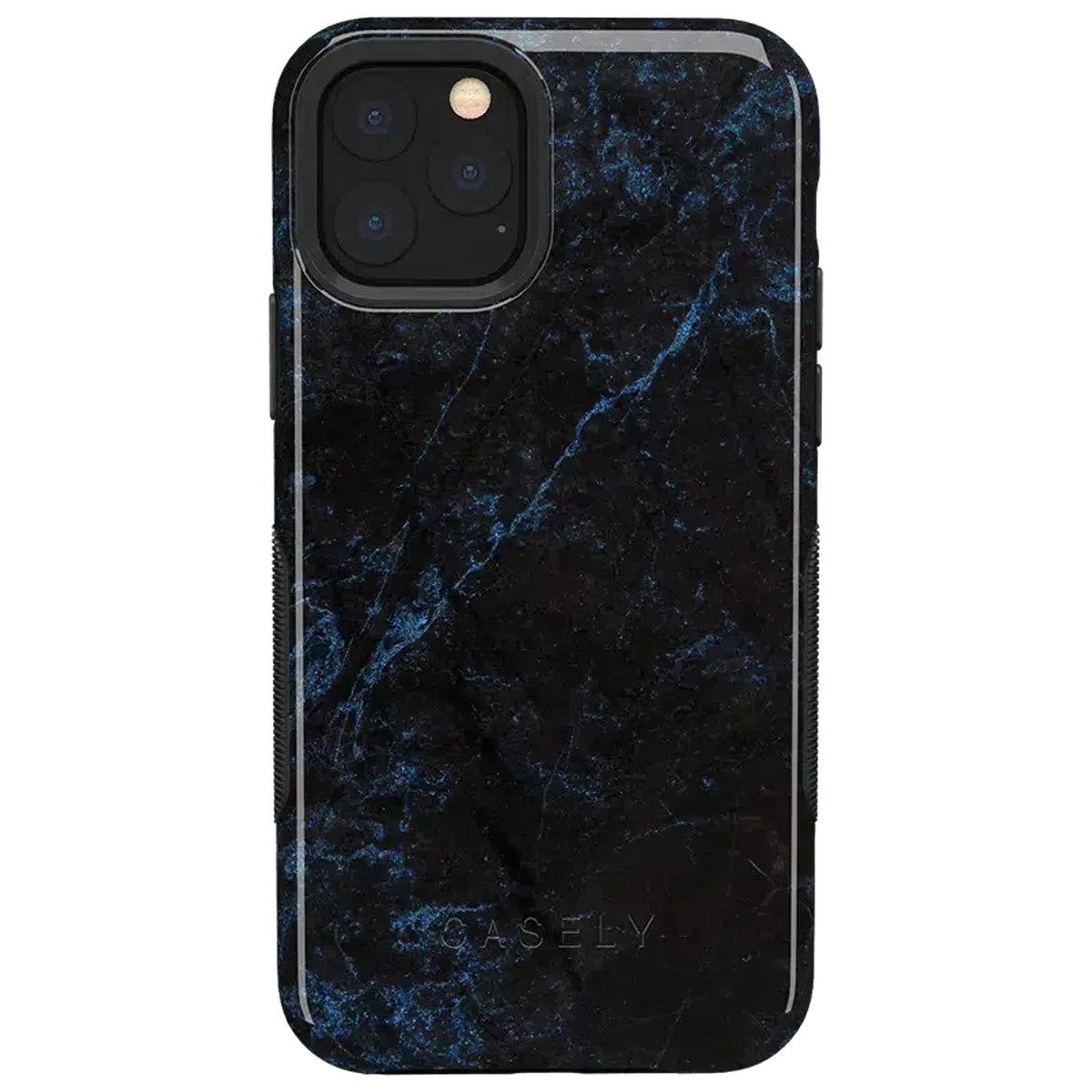 Midnight Marble | Black & Navy Case iPhone Case get.casely Bold iPhone 11 Pro