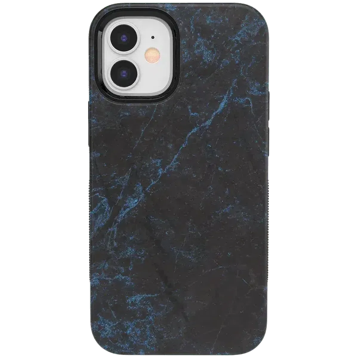 Midnight Marble | Black & Navy Case iPhone Case get.casely Bold iPhone 12 Mini