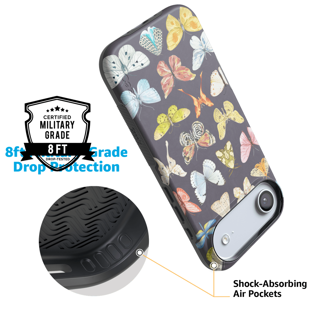 Midnight Monarch | Jenna Palek x Casely Case iPhone Case get.casely