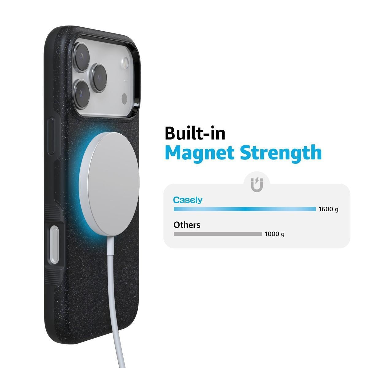Midnight Onyx | Black Shimmer Case iPhone Case get.casely