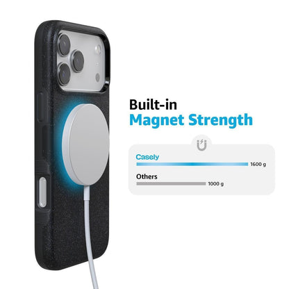 Midnight Onyx | Black Shimmer Case iPhone Case get.casely