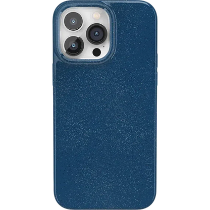 Midnight Sky | Navy Enchanted Shimmer Case iPhone Case get.casely Classic + MagSafe® iPhone 14 Pro Max