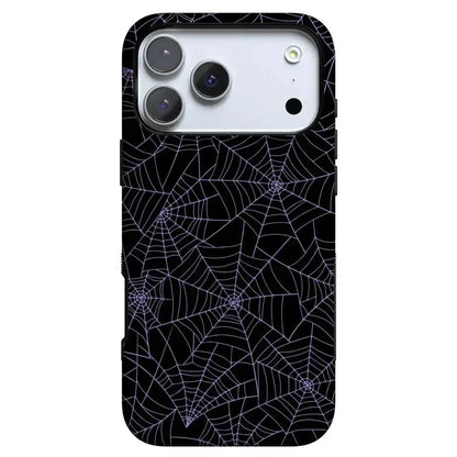 Midnight Web | Spider Web Case Phone Case Casetry Bold Flex + MagSafe® iPhone 17 Pro Max
