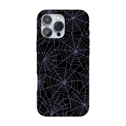 Midnight Web | Spider Web Case Phone Case Casetry Classic + MagSafe® iPhone 16 Pro Max