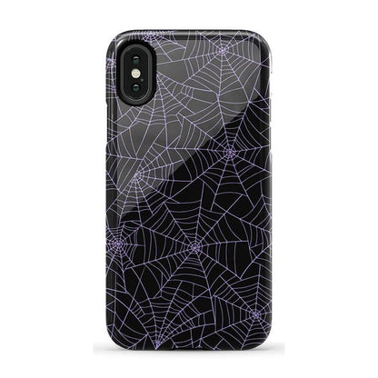 Midnight Web | Spider Web Case Phone Case Casetry Essential iPhone X / XS