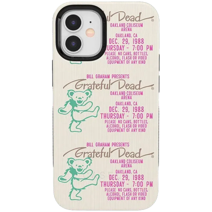 Miracle Ticket | Grateful Dead Vintage Case iPhone Case get.casely Bold + MagSafe® iPhone 12