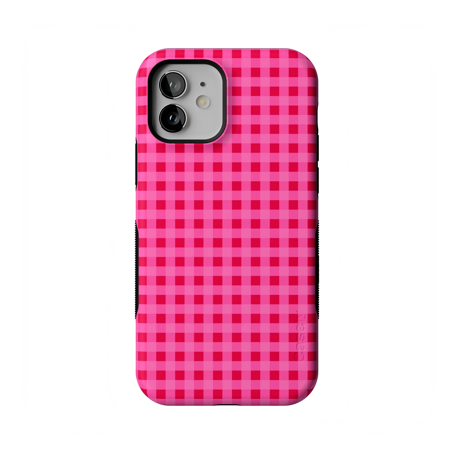 Sweet Jam | Hot Pink Gingham Case - iPhone 12