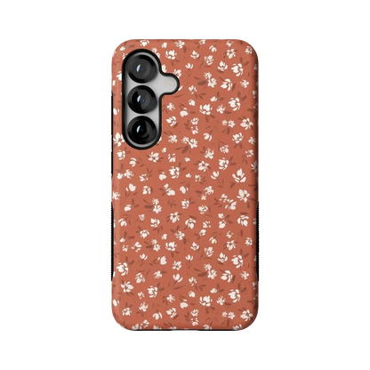 Mocha Meadow | Tiny Flowers Case iPhone Case get.casely Bold Flex + MagSafe® Galaxy S25