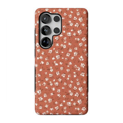 Mocha Meadow | Tiny Flowers Case iPhone Case get.casely Bold Flex + MagSafe® Galaxy S25 Ultra