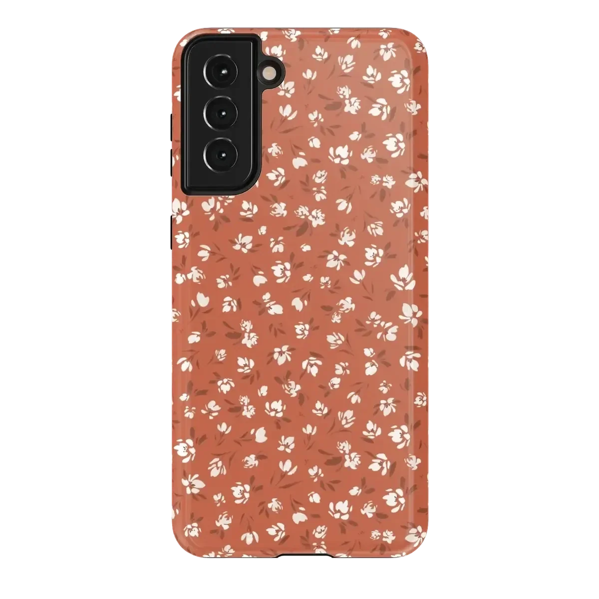 Mocha Meadow | Tiny Flowers Case iPhone Case get.casely Essential Galaxy S23