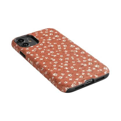 Mocha Meadow | Tiny Flowers Case iPhone Case get.casely