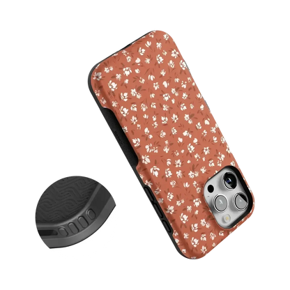 Mocha Meadow | Tiny Flowers Case iPhone Case get.casely
