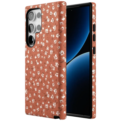 Mocha Meadow | Tiny Flowers Case iPhone Case get.casely