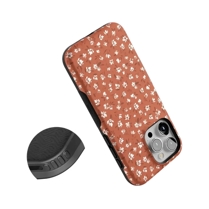 Mocha Meadow | Tiny Flowers Case iPhone Case get.casely