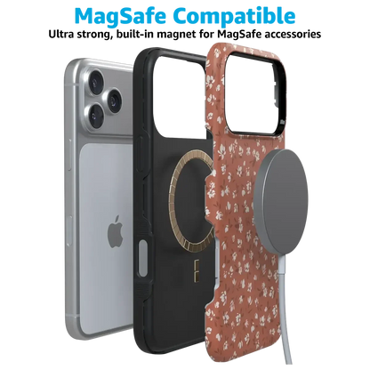 Mocha Meadow | Tiny Flowers Case iPhone Case get.casely