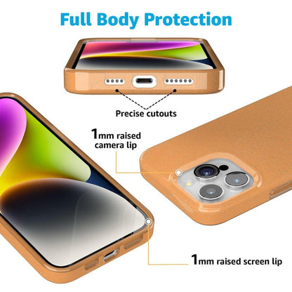 Morning Glow | Orange Pastel Shimmer Case iPhone Case get.casely