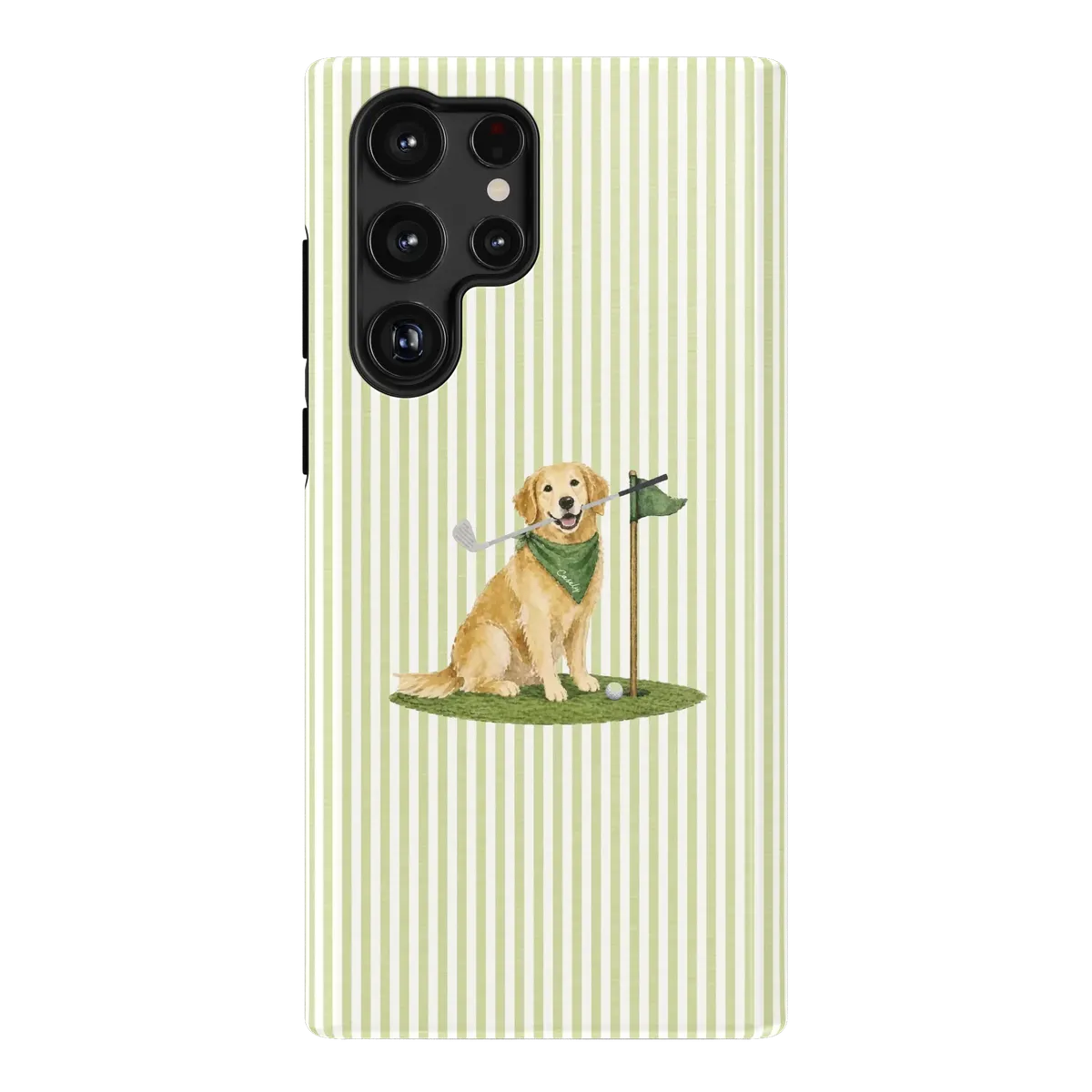 Golden on the Green | Clubhouse Case - Galaxy S22 Ultra