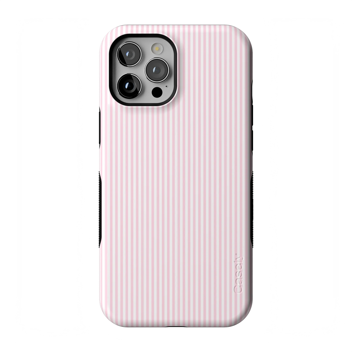 Stripes and the City | Light Pink Pinstripe Case - iPhone 12 Pro