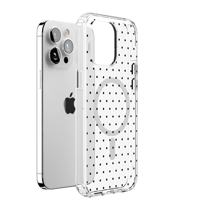 On the Dot | Black Polka Dot Case