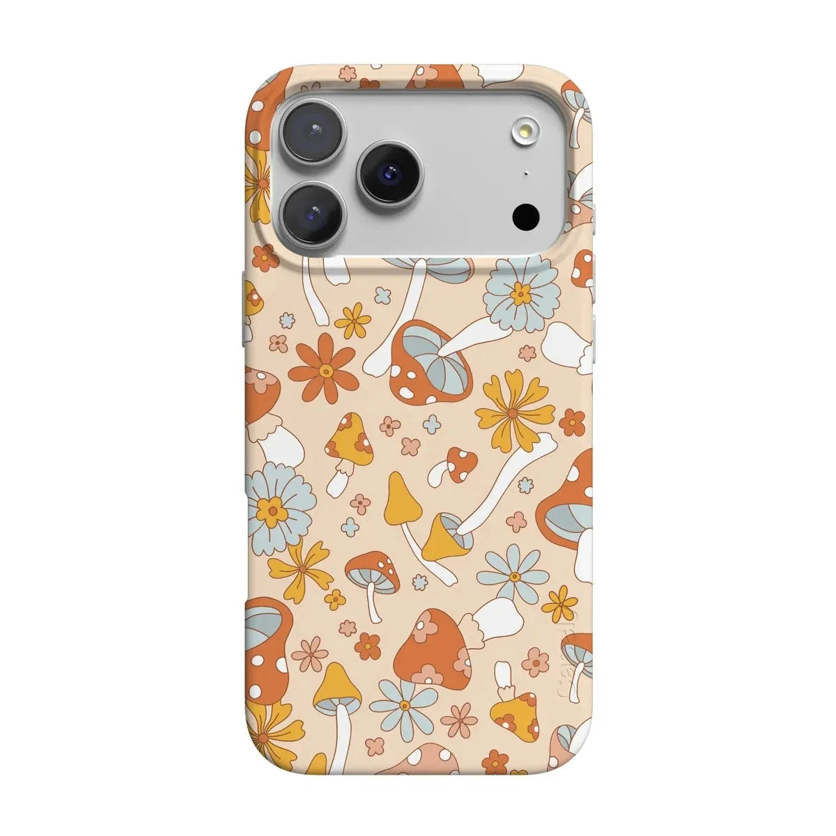 Mushroom Magic | Retro Floral Case iPhone Case get.casely Classic + MagSafe® iPhone 17 Pro Max