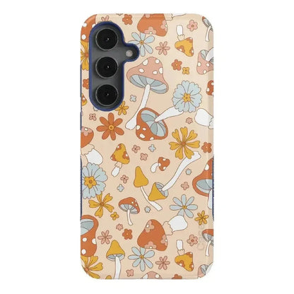 Mushroom Magic | Retro Floral Samsung Case Samsung Case Casetry