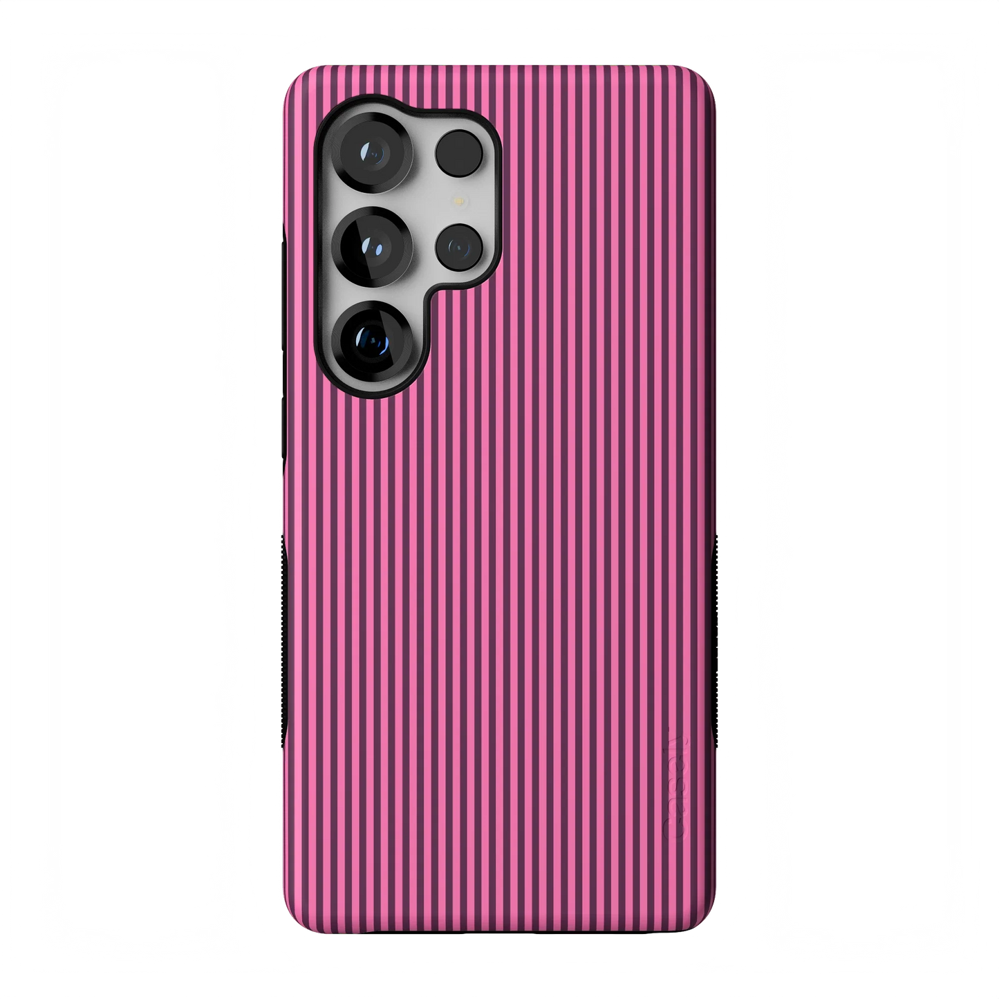 Stripes and the City | Pink & Purple Pinstripe Case - Galaxy S25 Ultra